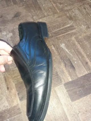 Elegantes zapatos de vestir negros,n41 buen estado