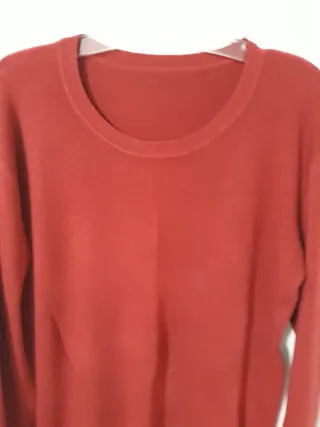 Jersey mujer rojo talla L