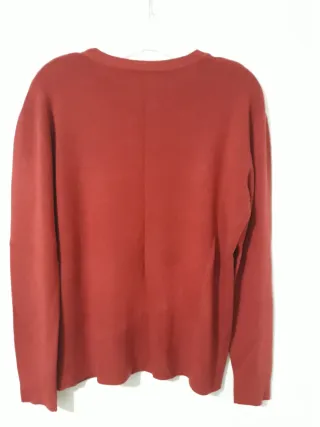 Jersey mujer rojo talla L