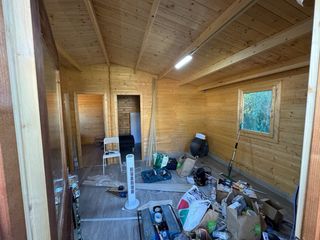 Casa de madera 35m2 (2 habitaciones)