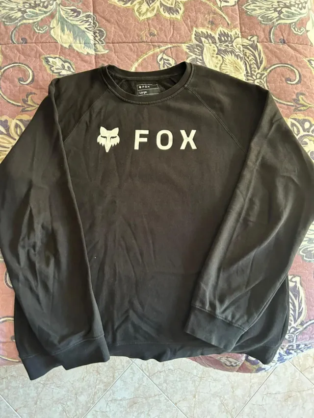 Sudadera Fox Talla XL Negra