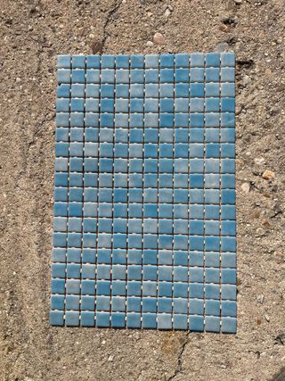 Gresite azul piscina 2,5x2,5