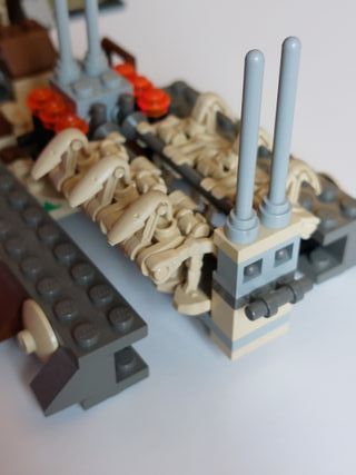 Lego 7126 Battle Droid Carrier 100% Lego Star Wars