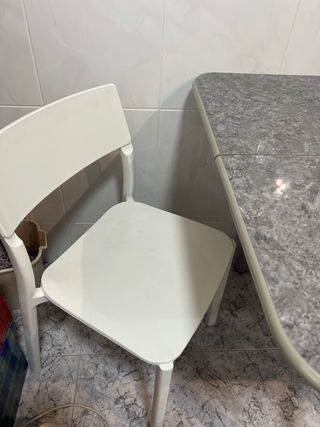 Mesa cocina plegable con 2 sillas NUEVAS Ikea