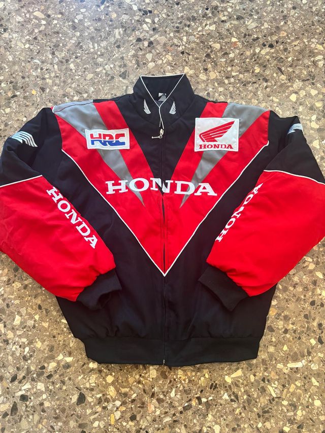 Chaqueta Honda Vintage Racing Retro Bomber
