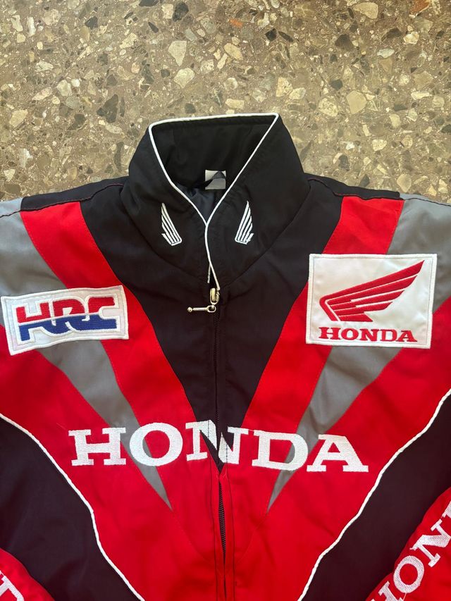 Chaqueta Honda Vintage Racing Retro Bomber