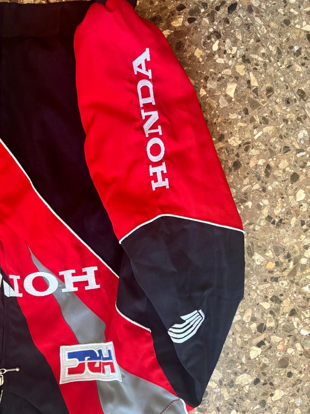Chaqueta Honda Vintage Racing Retro Bomber