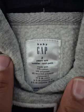 Felpa bambino GAP 2 anni