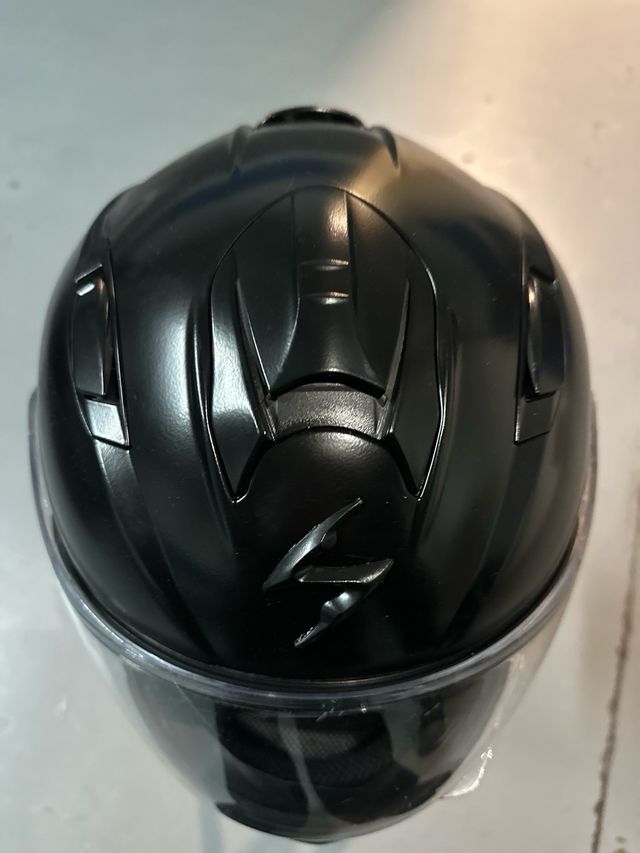 Casco Moto Scorpion Negro