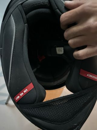 Casco Moto Scorpion Negro