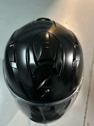 Casco Moto Scorpion Negro
