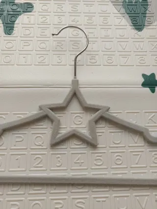 Perchas terciopelo infantiles (pack 22 uds)