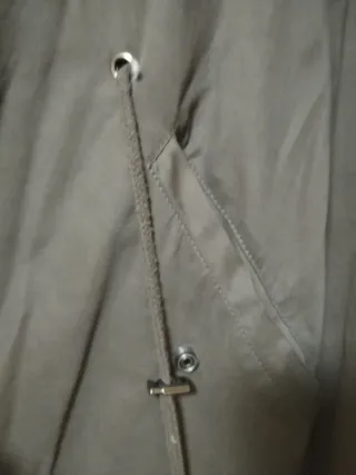 Zara Chaquetón Marrón Talla L