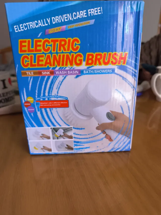 Cepillo Eléctrico Limpieza Giratorio