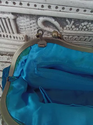 BOLSO FIESTA TERCIOPELO/ PEDRERÍA ESTILO ROCOCÓ