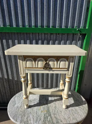 Lote Muebles antiguo vintage madera