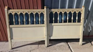 Lote Muebles antiguo vintage madera