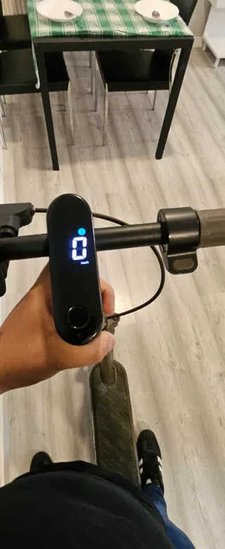 Patinete eléctrico gris