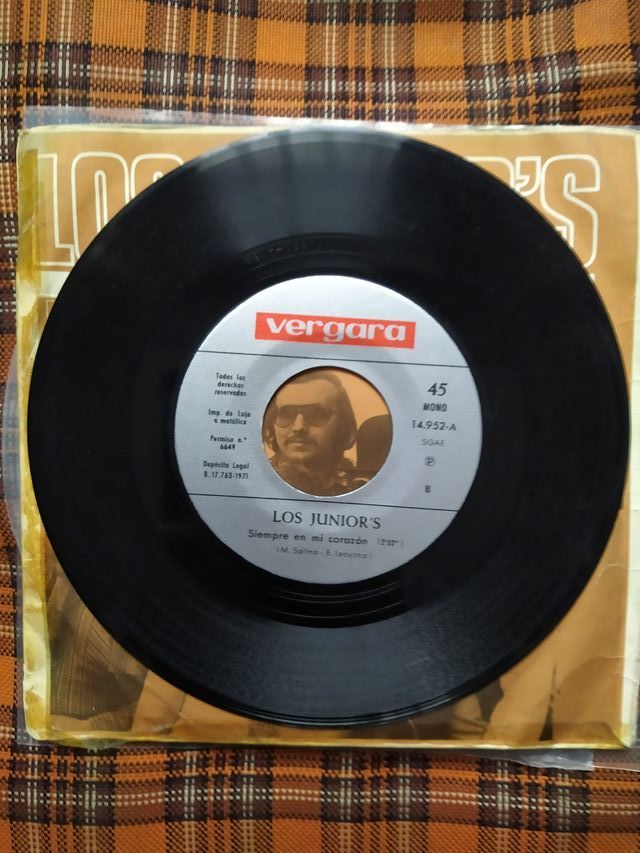 Single Los Junior's - Falsa monea 1971