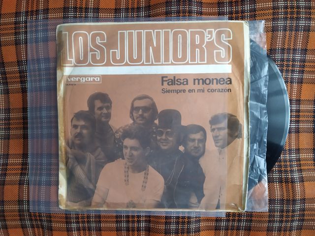 Single Los Junior's - Falsa monea 1971