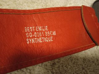 Cintura donna rossa con fibbia metallo