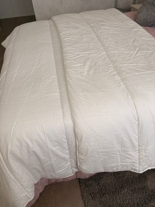 Edredón Nórdico 2,20x2,40 color blanco , flex