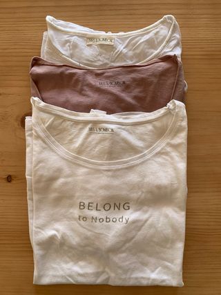 Lote 11 Camisetas Mus & Bombon Talla Única