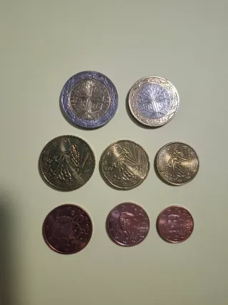 Francia  serie 8Monedas € 1999