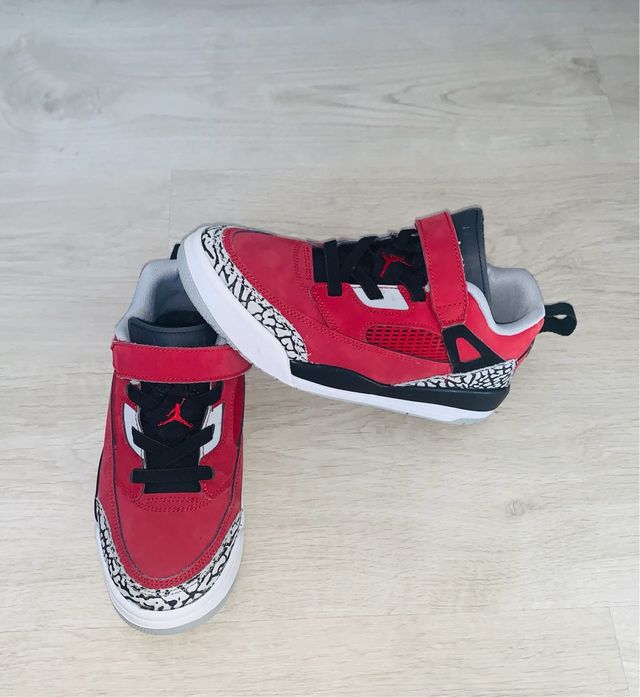 Jordan Spizike niño 2024 rojo/negro