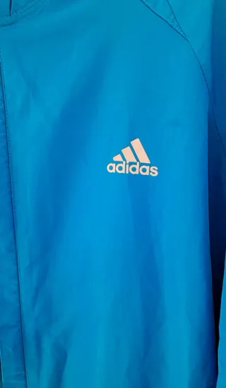 Chaqueta Adidas entrenamiento hombre azul/amarillo