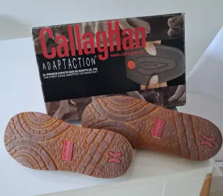 Zapatos Callaghan Mujer Naranja y Beige