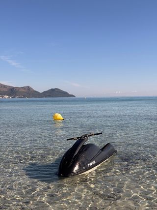 Moto acuática Kawasaki súper