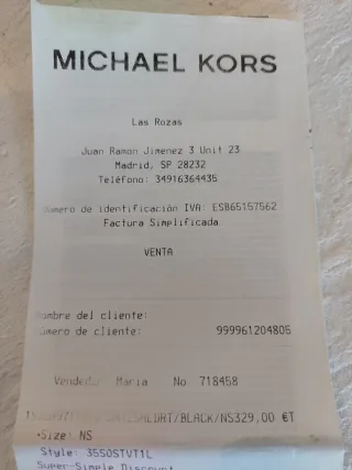 Bolso Michael Kors negro