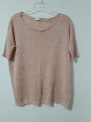 Blusa Lusa mujer talla única rosa brillante