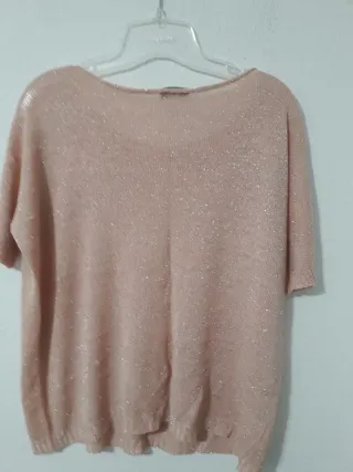 Blusa Lusa mujer talla única rosa brillante