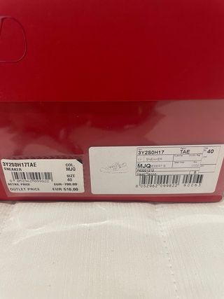 Tenis Valentino Garavani Beige/Amarillo,