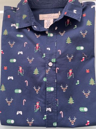 Camicia natalizia per bambini