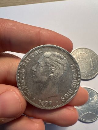 Lotto di monete d'argento