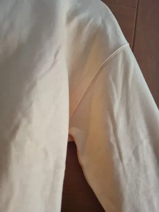 Felpa arancione pesca con cappuccio