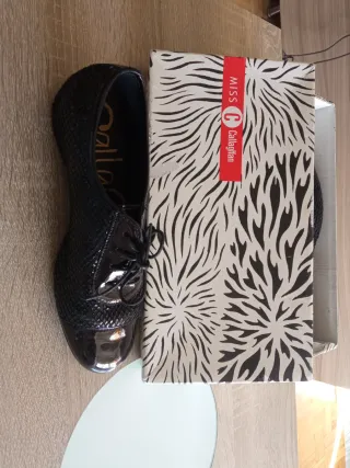 Zapato Callaghan Negro Talla 37