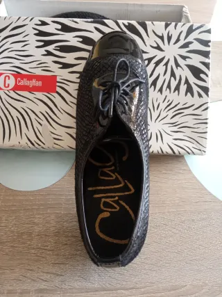 Zapato Callaghan Negro Talla 37