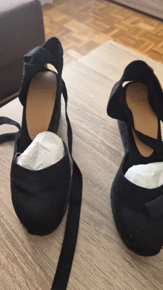 Alpargatas Castañer Negras