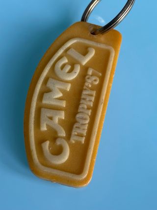 LLAVERO CAMEL TROPHY 1987 retro antiguo rally raid