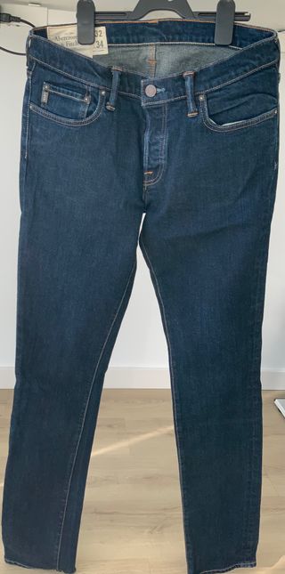 Pantalón Vaquero Abercrombie & Fitch Azul
