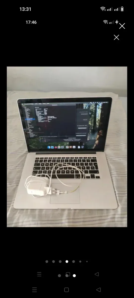 MacBook Pro 15 i7 16GB RAM 256GB (2015)