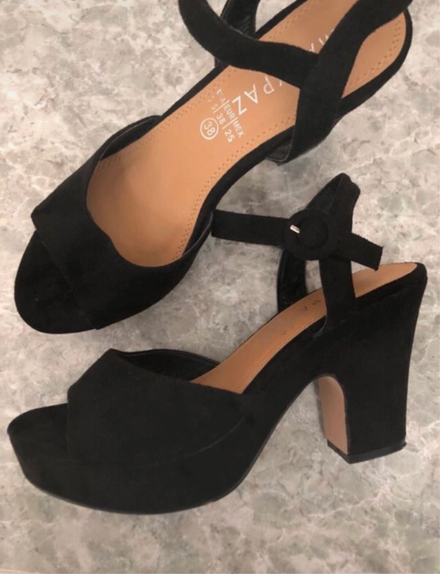 Zapatos tacón plataforma