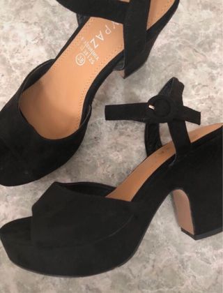 Zapatos tacón plataforma