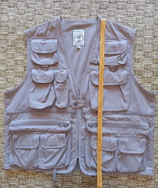 Chaleco Multibolsillos Coronel Tapioca T2XLEU Kaki