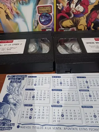 2 Películas Dragon Ball GT VHS (19 y 20)