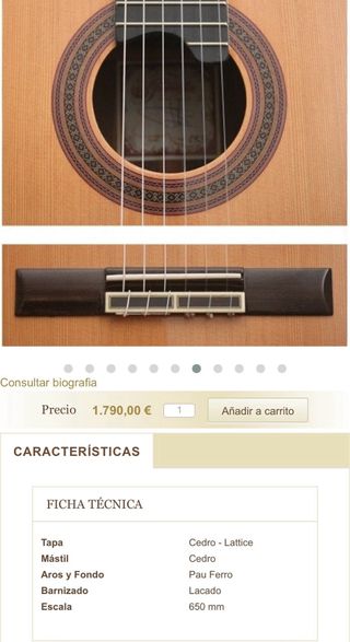Guitarra Prudencio Saez mod. 1963